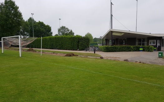 Renovatie rondom hoofdveld / mei-juni 2019 / foto 8