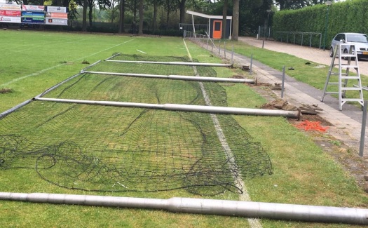 Renovatie rondom hoofdveld / mei-juni 2019 / foto 9