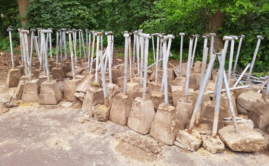 Renovatie rondom hoofdveld / mei-juni 2019 / foto 13