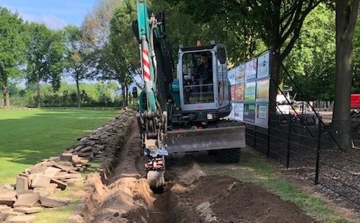 Renovatie rondom hoofdveld / mei-juni 2019 / foto 15