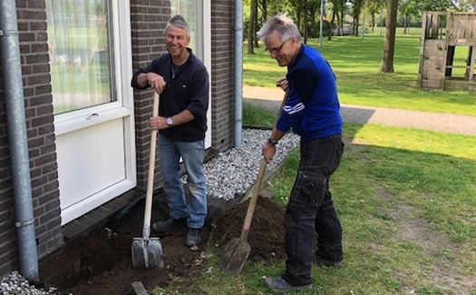 Renovatie rondom hoofdveld / mei-juni 2019 / foto 16