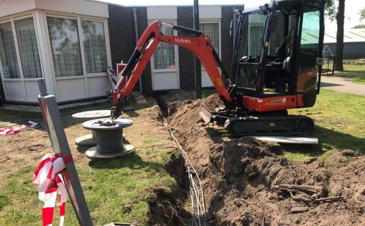 Renovatie rondom hoofdveld / mei-juni 2019 / foto 17