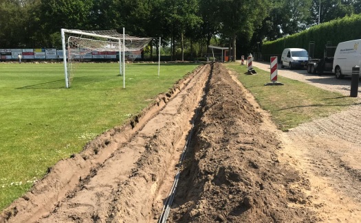 Renovatie rondom hoofdveld / mei-juni 2019 / foto 18