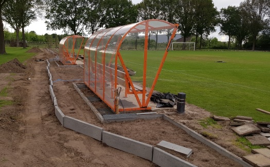 Renovatie rondom hoofdveld / mei-juni 2019 / foto 29