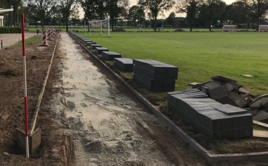 Renovatie rondom hoofdveld / mei-juni 2019 / foto 32