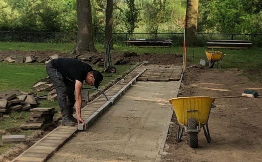 Renovatie rondom hoofdveld / mei-juni 2019 / foto 35