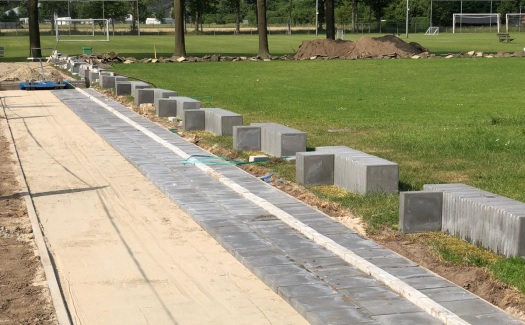 Renovatie rondom hoofdveld / mei-juni 2019 / foto 36