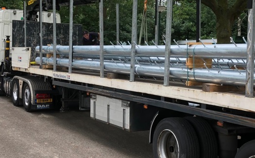 Renovatie rondom hoofdveld / mei-juni 2019 / foto 37