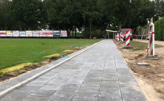 Renovatie rondom hoofdveld / mei-juni 2019 / foto 39