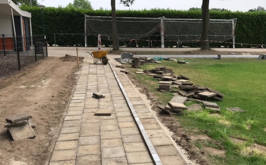Renovatie rondom hoofdveld / mei-juni 2019 / foto 40