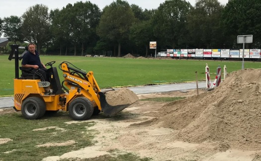 Renovatie rondom hoofdveld / mei-juni 2019 / foto 43