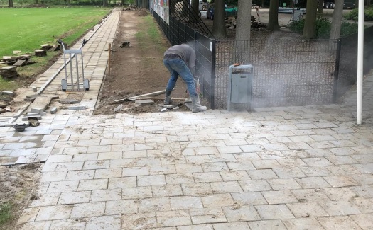 Renovatie rondom hoofdveld / mei-juni 2019 / foto 45