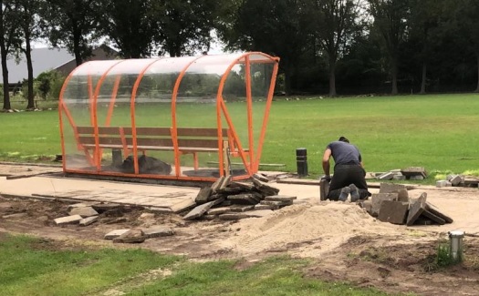 Renovatie rondom hoofdveld / mei-juni 2019 / foto 46