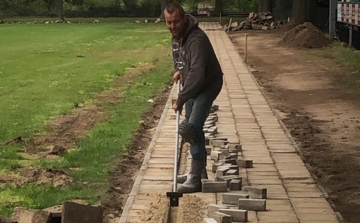 Renovatie rondom hoofdveld / mei-juni 2019 / foto 47