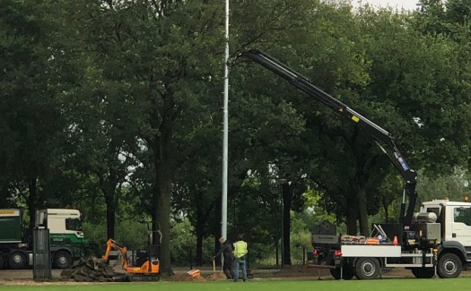 Renovatie rondom hoofdveld / mei-juni 2019 / foto 49