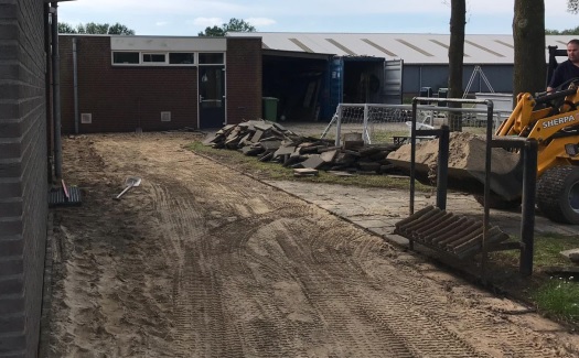 Renovatie rondom hoofdveld / mei-juni 2019 / foto 52