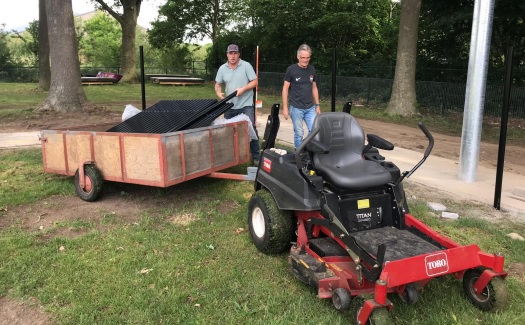 Renovatie rondom hoofdveld / mei-juni 2019 / foto 52