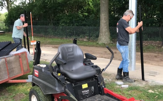 Renovatie rondom hoofdveld / mei-juni 2019 / foto 54