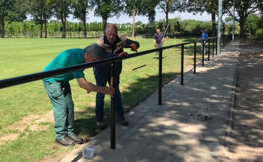 Renovatie rondom hoofdveld / mei-juni 2019 / foto 59