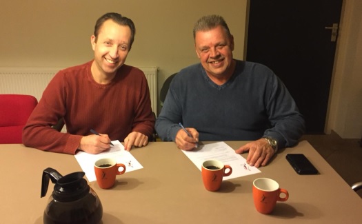 De ondertekening van het contract