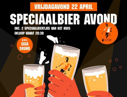 Speciaalbier avond bij VV Gassel