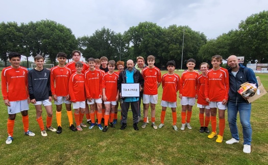 Afscheid Hachemi Chahaibi bij JO15-1 24052025