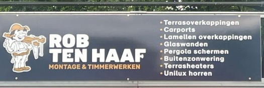 Nieuwe bordsponsor Rob ten Haaf