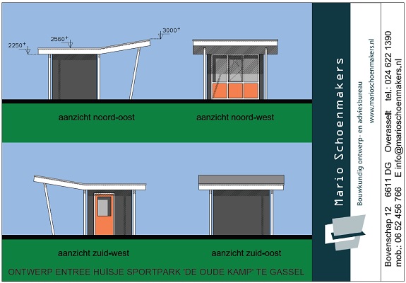 De offici�le bouwtekening