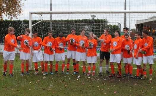 Gassel B1 kampioen najaarscompetitie 2011