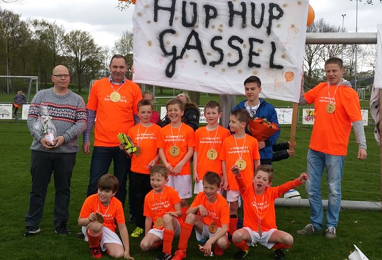 Gassel F1 kampioen voorjaar 2016!