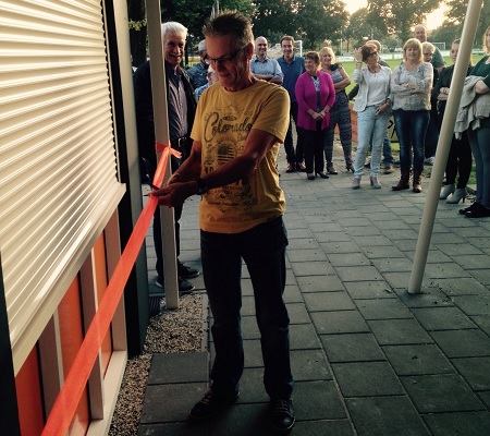 De offici�le opening op 11-09-2015