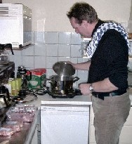 Mentale Th� met zijn magic-pan