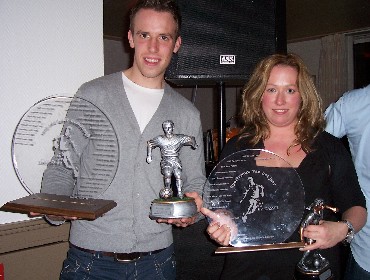 De sportman en sportvrouw van 2008