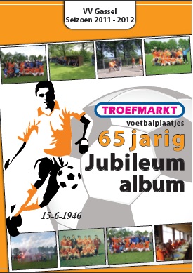 Kaft jubileumboek 65-jarig bestaan