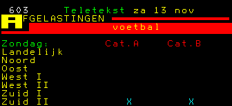 Teletekst 13 november 2010